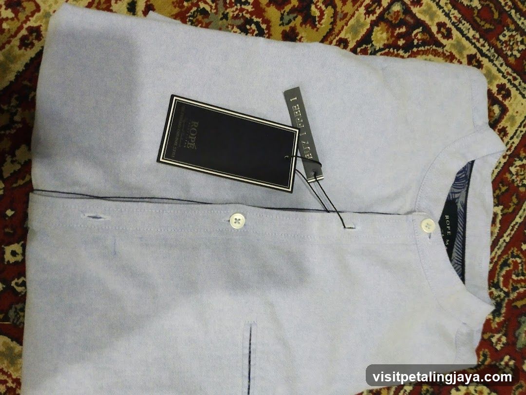 Light Blue Shirt with Tags
