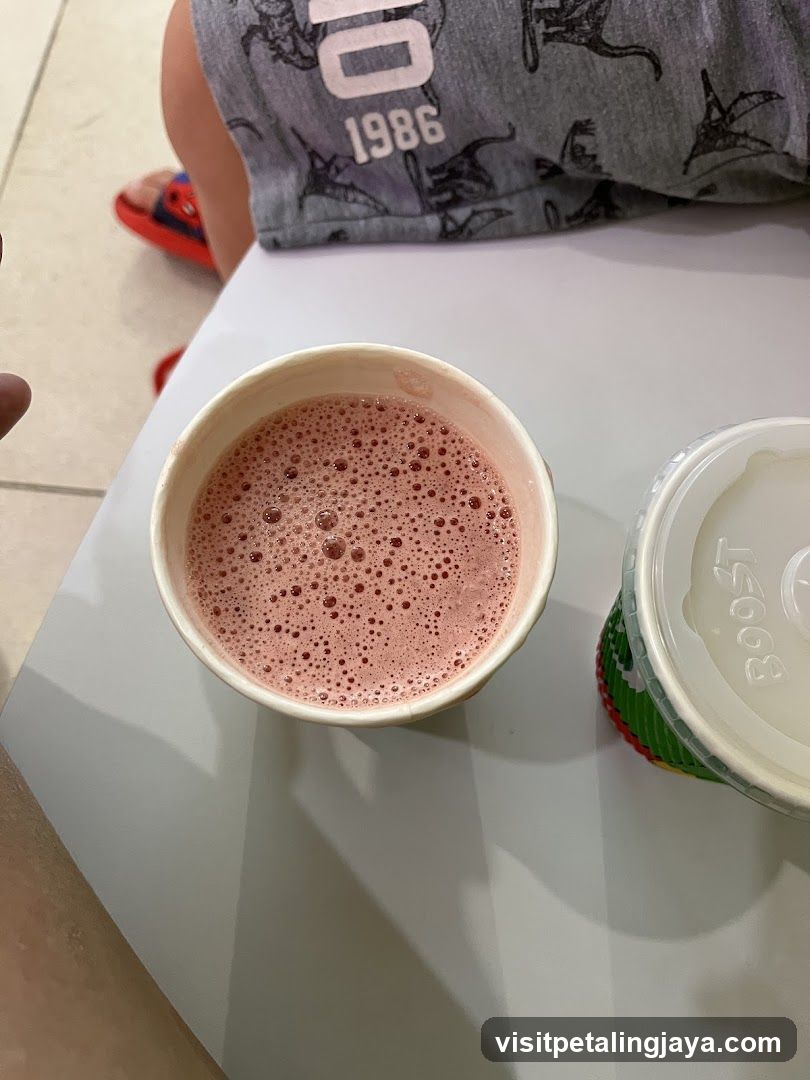 Pink Drink in a Cup