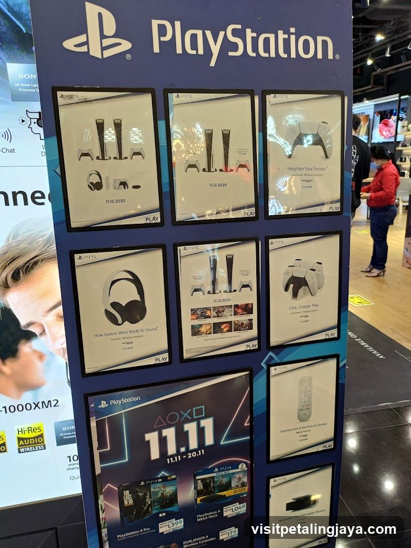 PlayStation Product Display