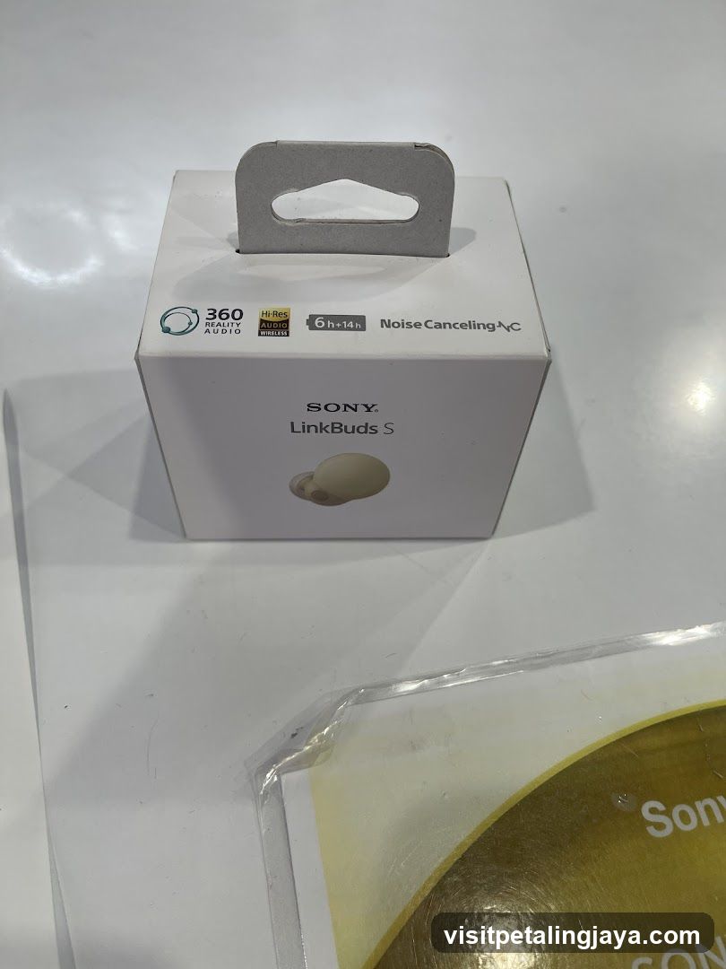 Sony LinkBuds S Packaging