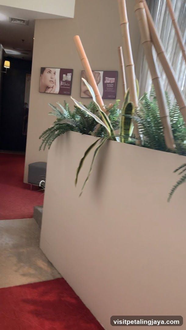 Interior of a spa or salon