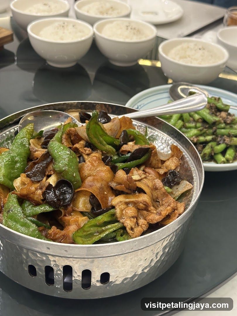 Stir-fried dish with rice