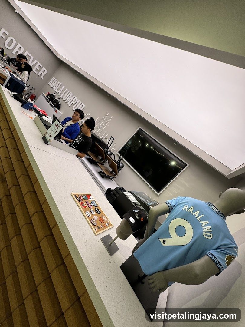 Store Interior with Mannequin and Merchandise