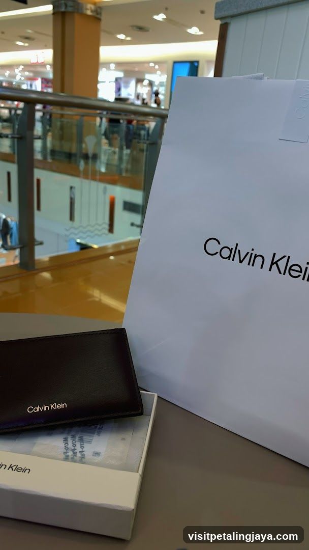 Calvin Klein Shopping Bag and Wallet