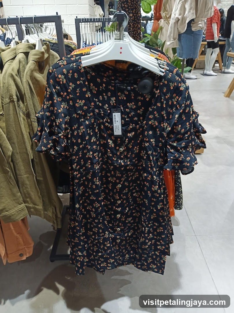 Floral Print Dress on Hanger