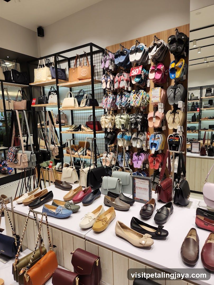 Shoe and Handbag Store Display