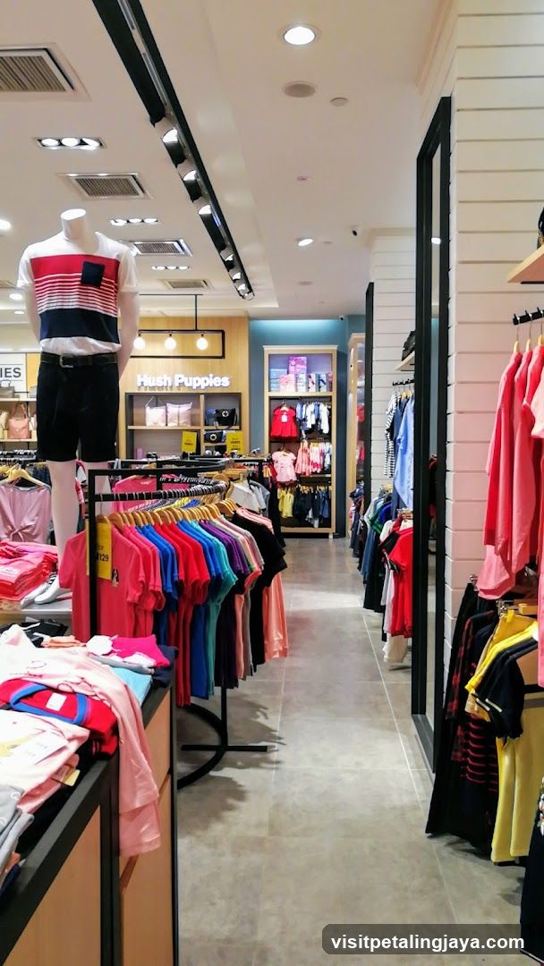 Clothing store interior