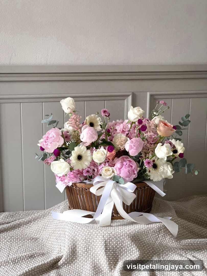 Flower Basket Arrangement