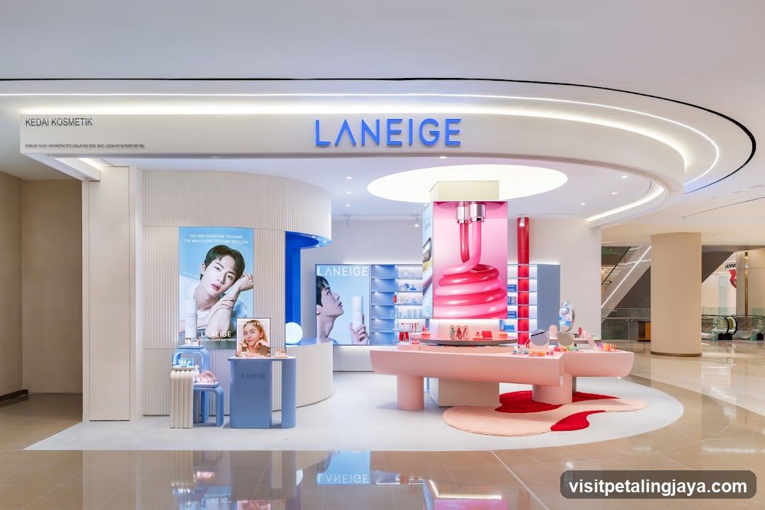 Laneige Cosmetics Store Display