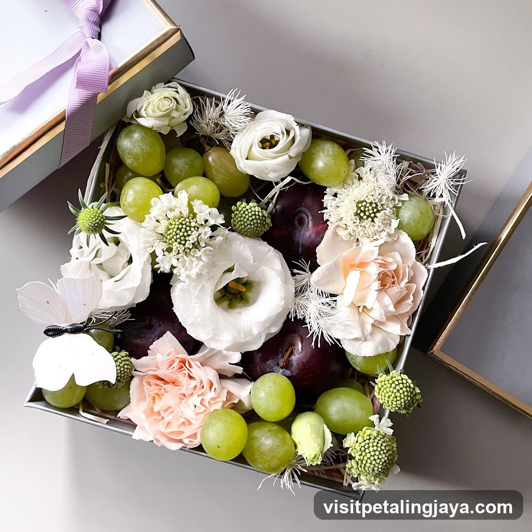 Fruit and Flower Arrangement