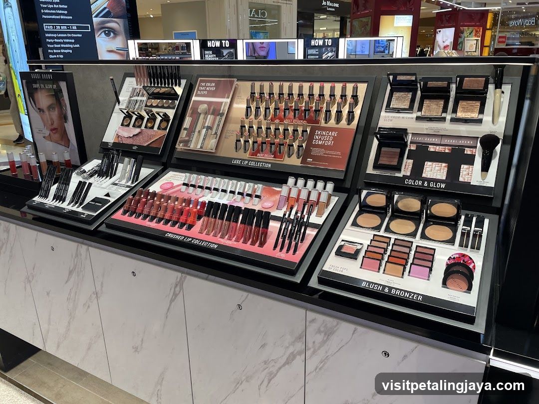 Bobbi Brown Makeup Display