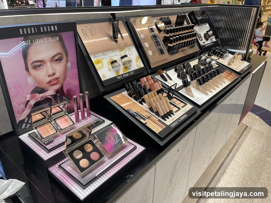 Bobbi Brown Makeup Display