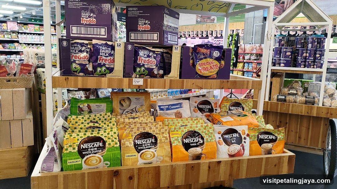 Confectionery and Coffee Display