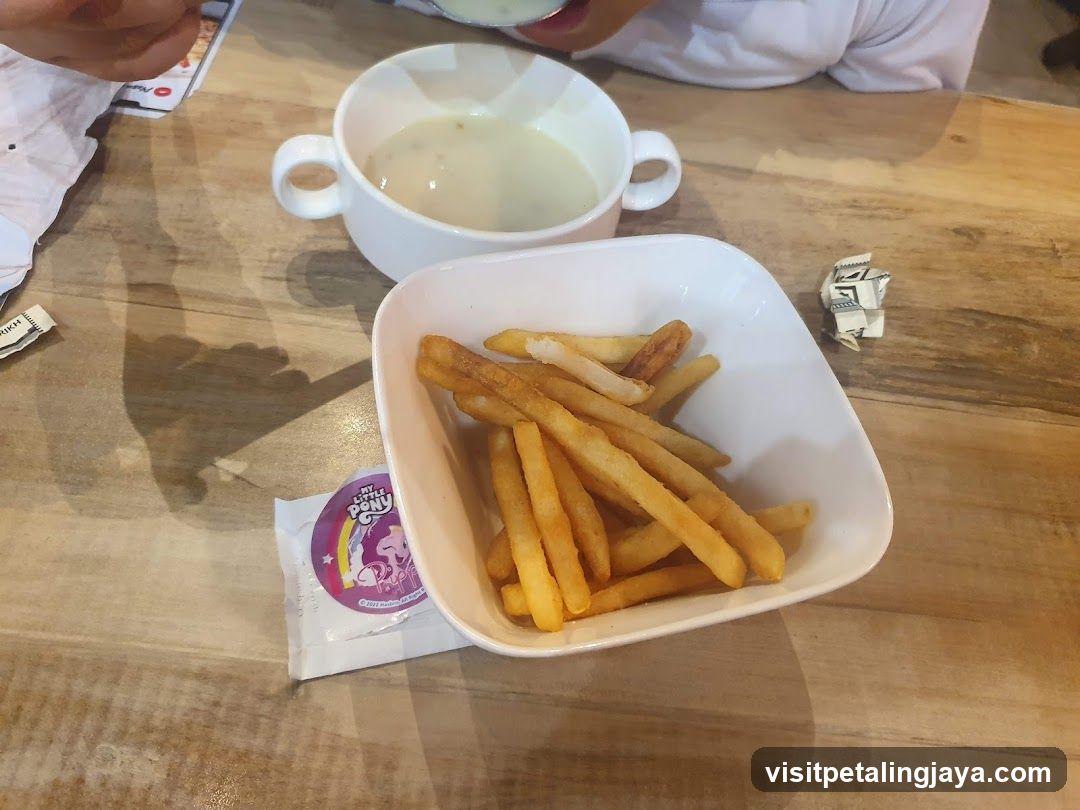 French Fries and Soup