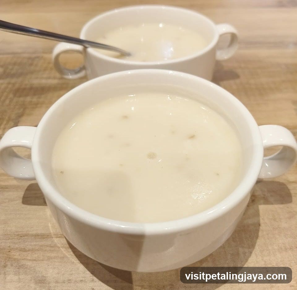 Creamy Soup in Bowls