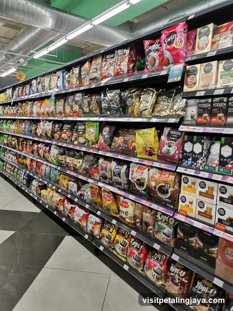 Coffee Products on Shelves