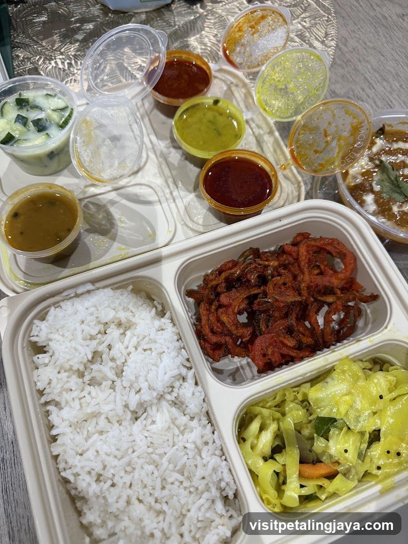 Indian Takeout Meal