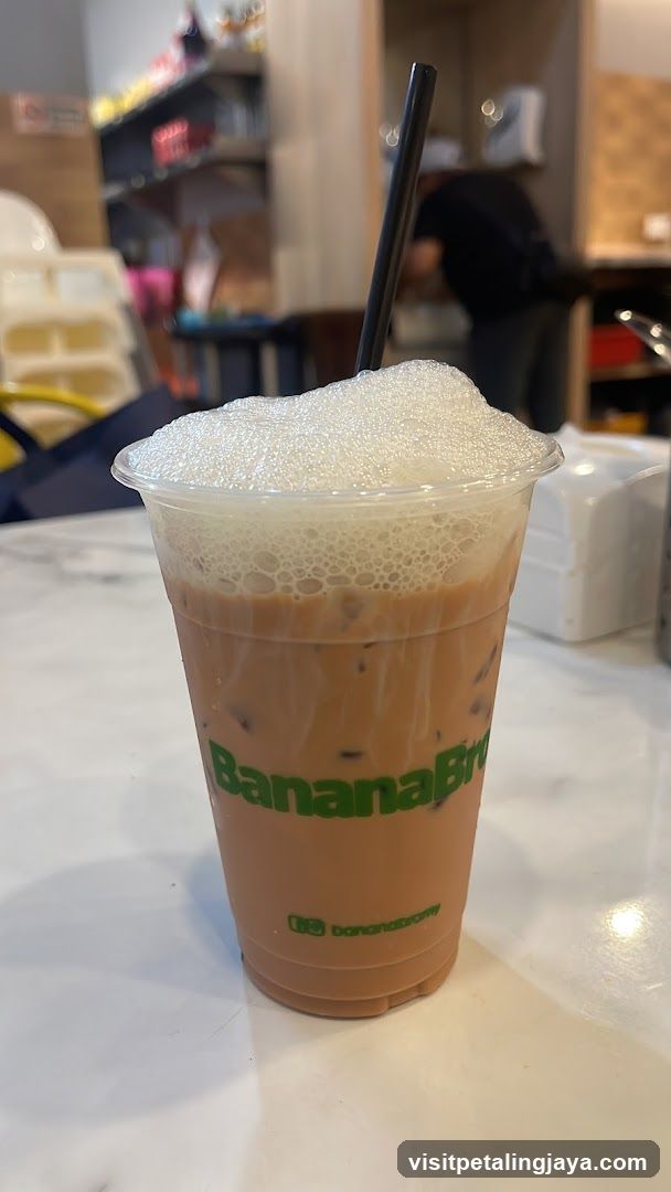 Iced Tea with Foam