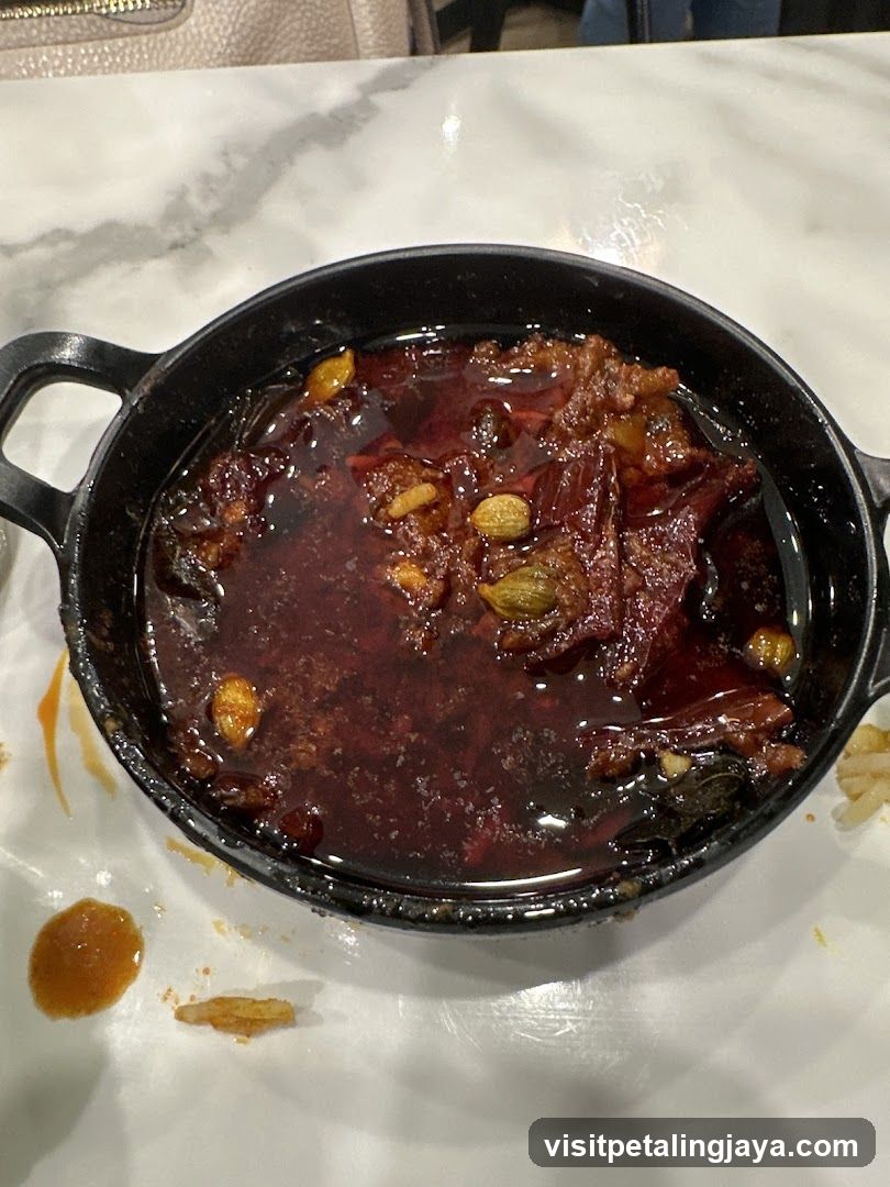 Spicy Stew in Black Pot