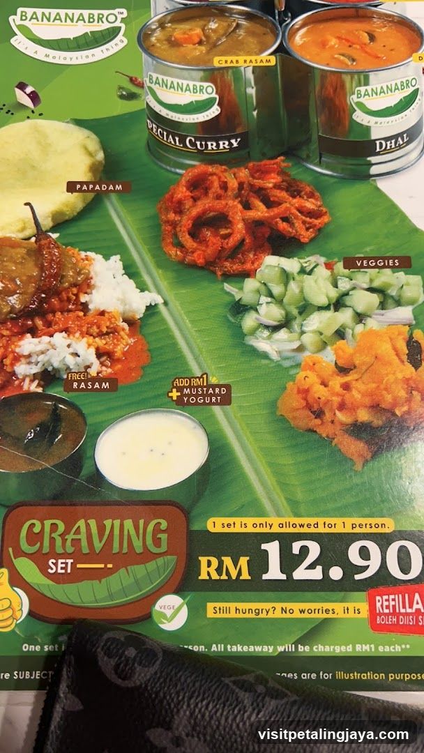 Craving Set Menu