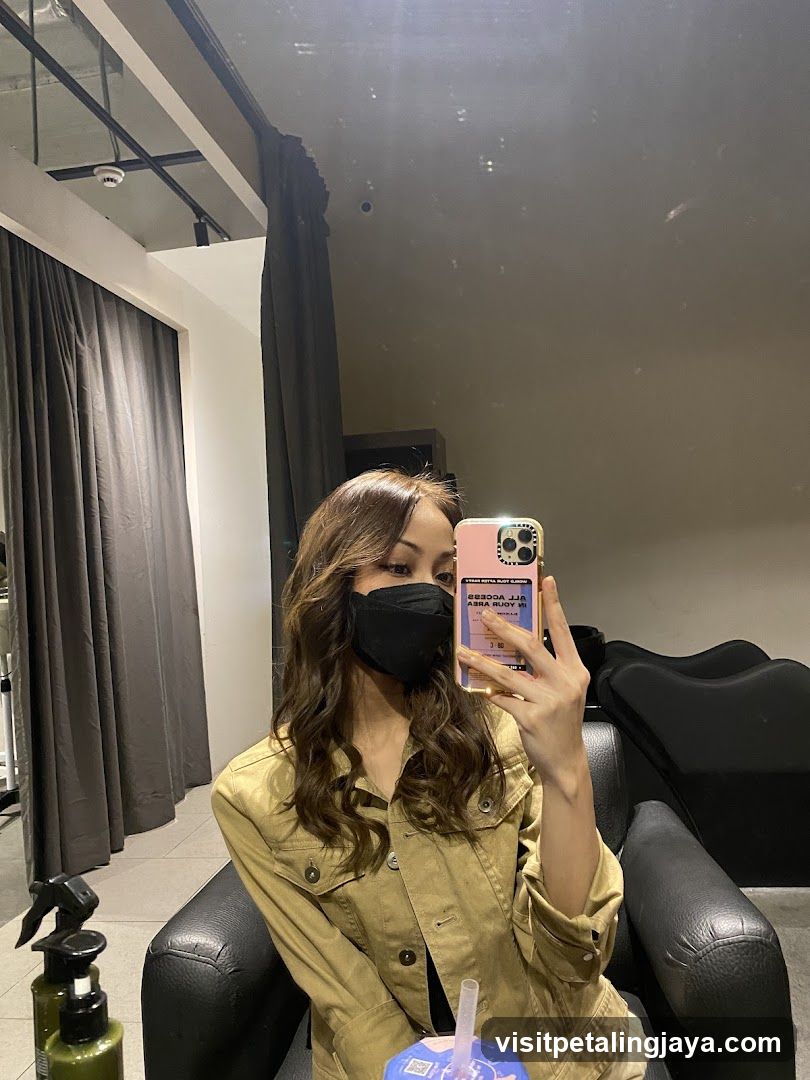 Woman in Salon