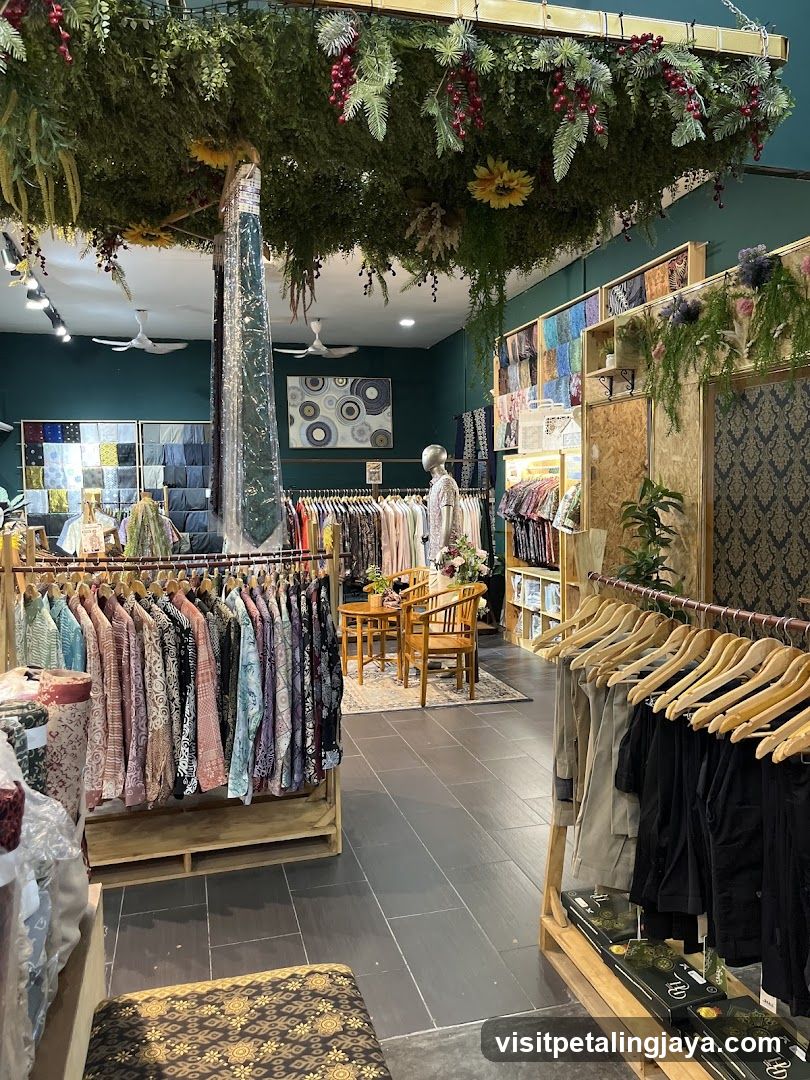 Fabric Store Interior