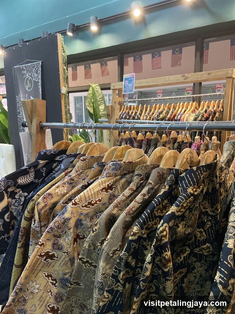 Batik Shirts Display