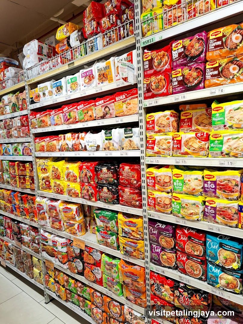 Instant Noodles Aisle
