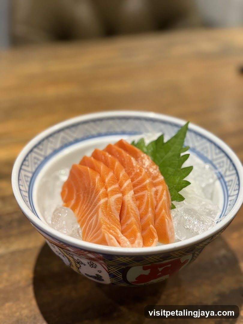 Salmon Sashimi