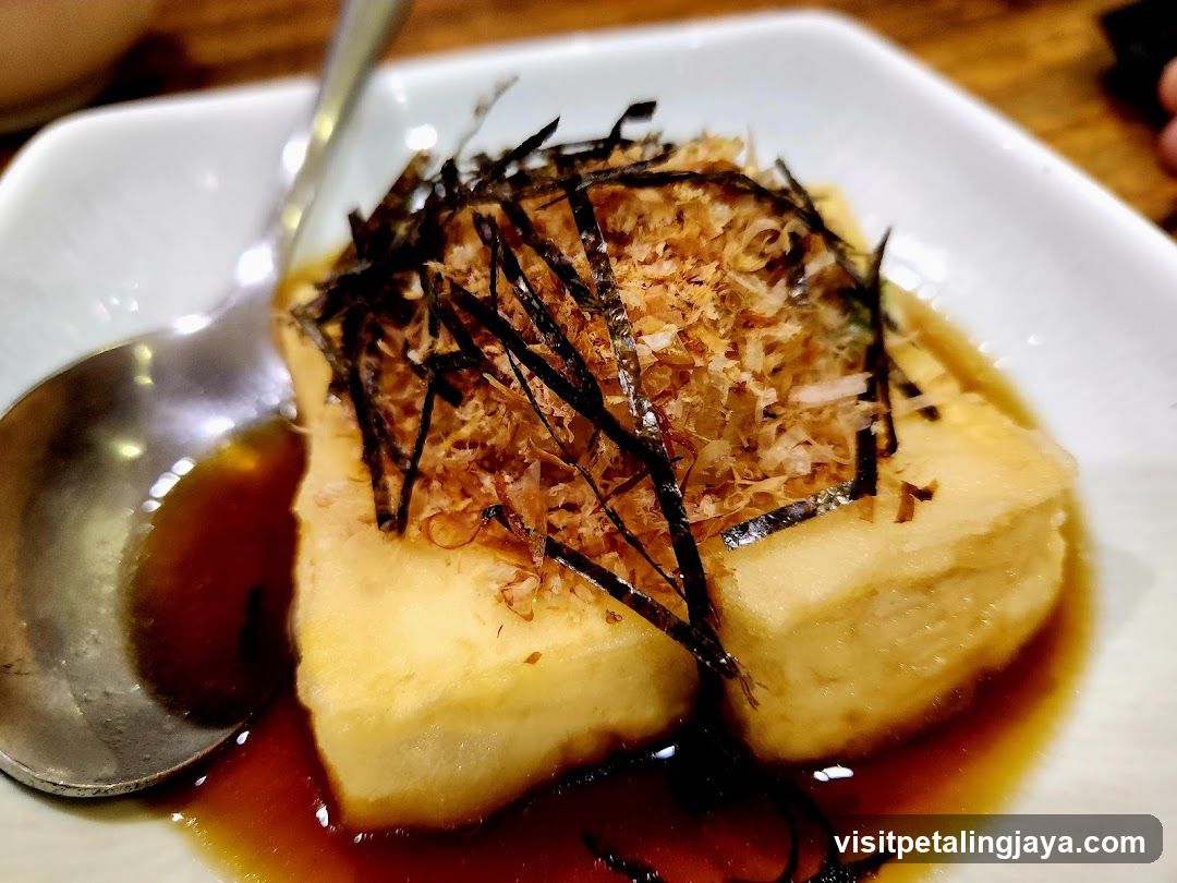 Fried Tofu with Toppings