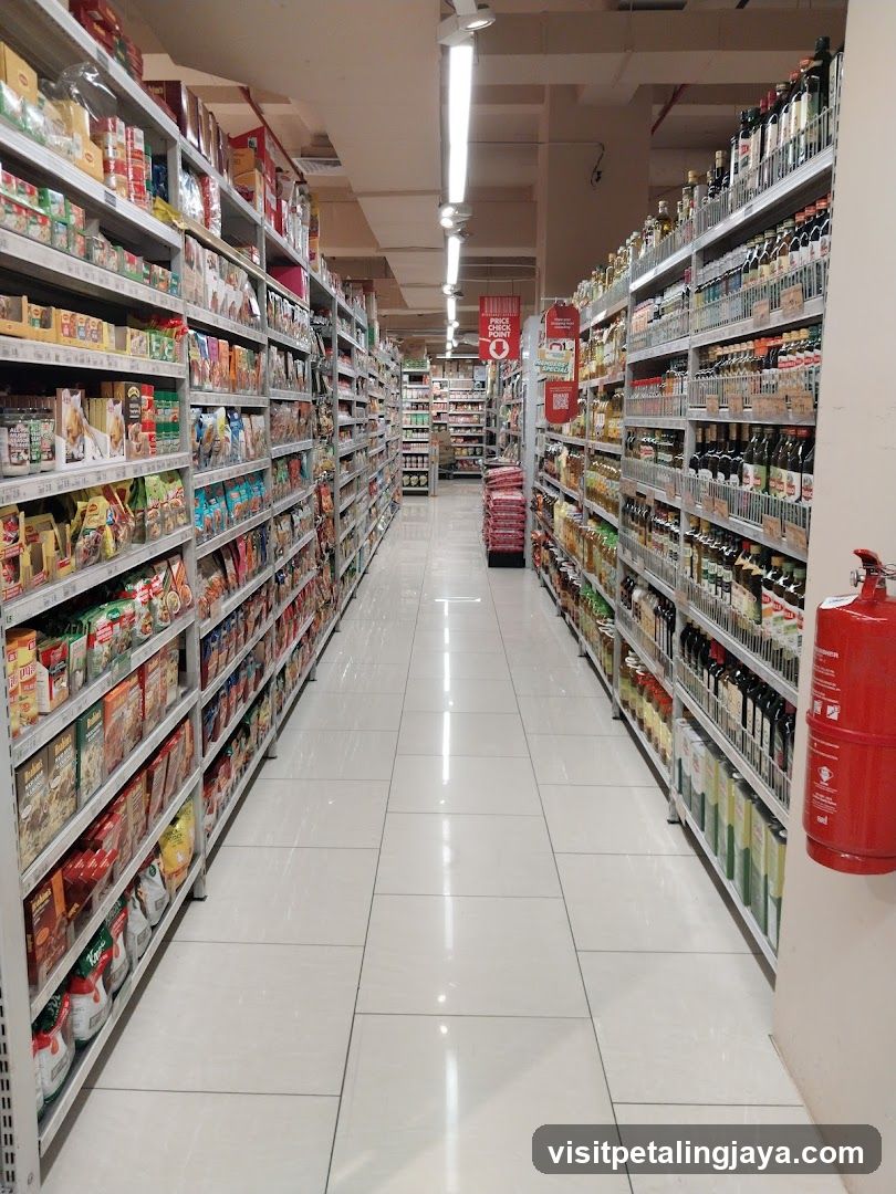 Supermarket Aisle