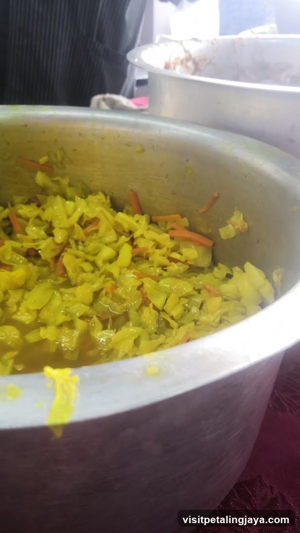 Cooked Cabbage and Carrots