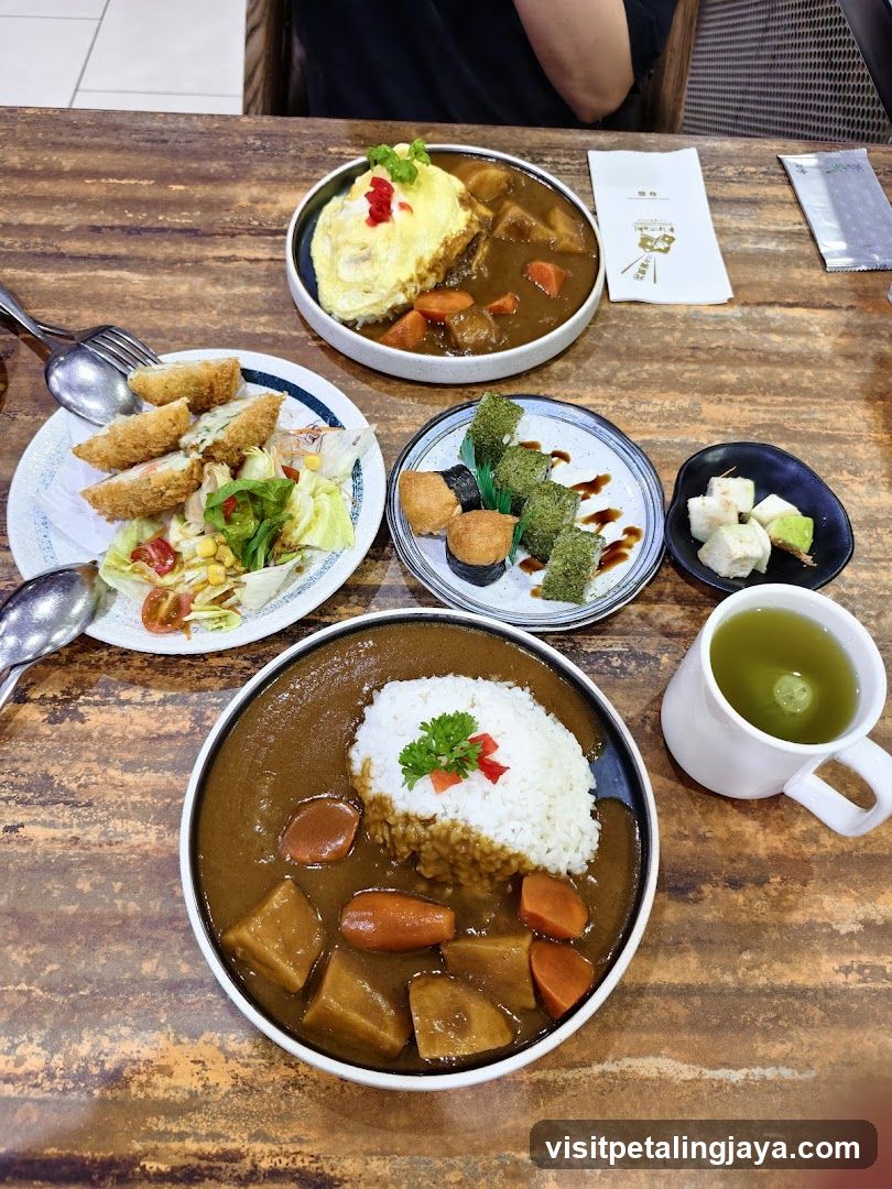 Japanese Curry and Sushi