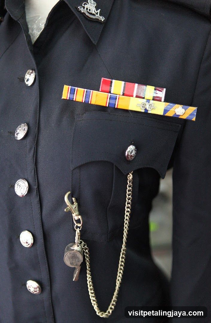 Uniform with Ribbons and Whistle