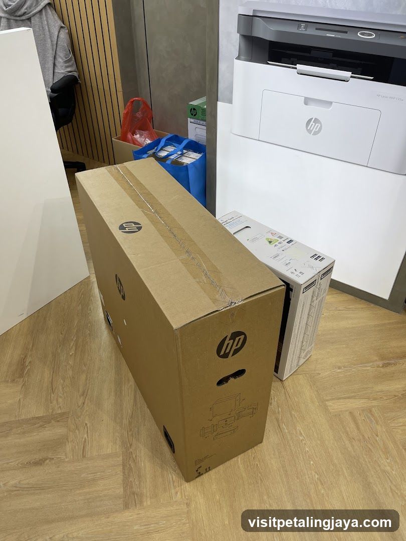 HP Printer and Box