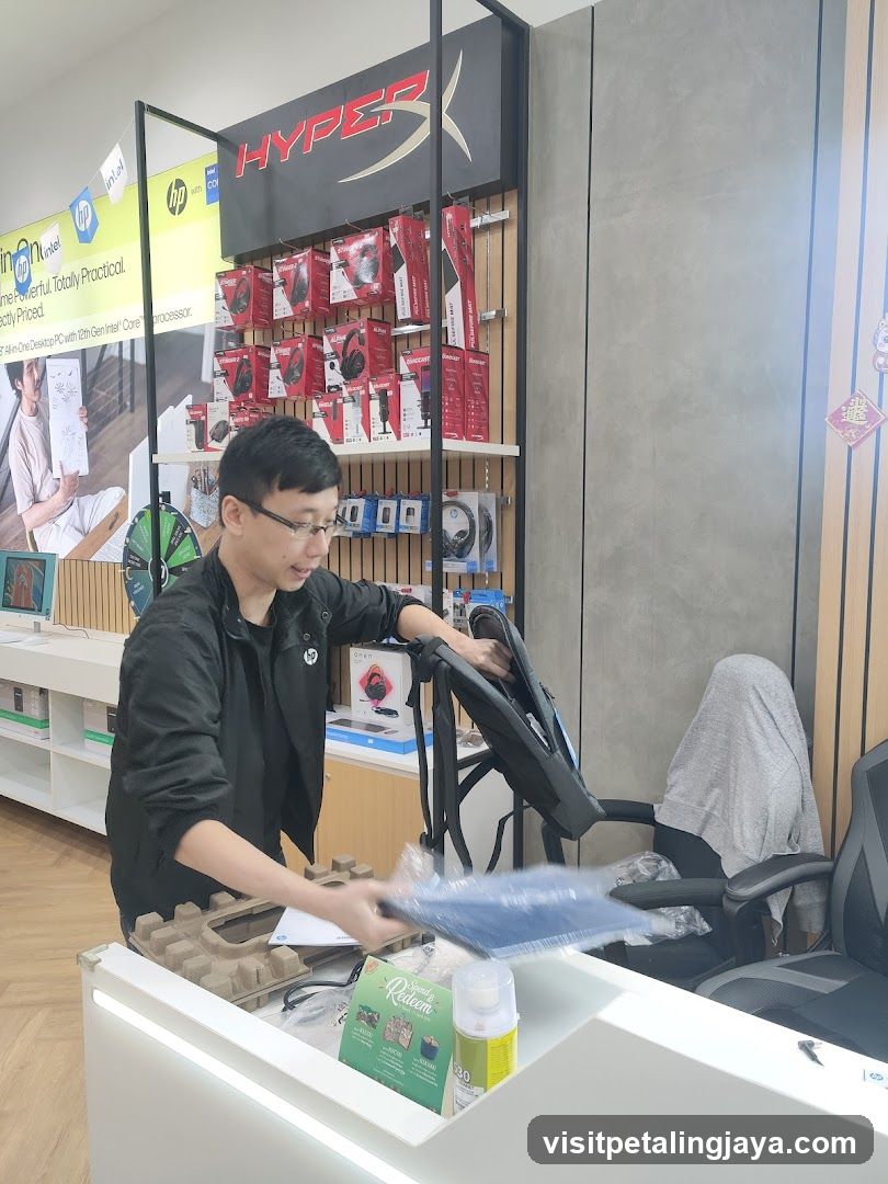 Electronics Store Display