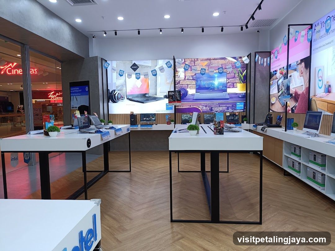 Electronics Store Display