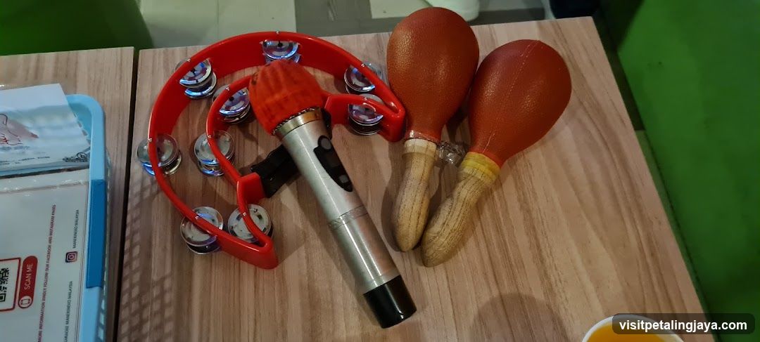 Musical Instruments on Table