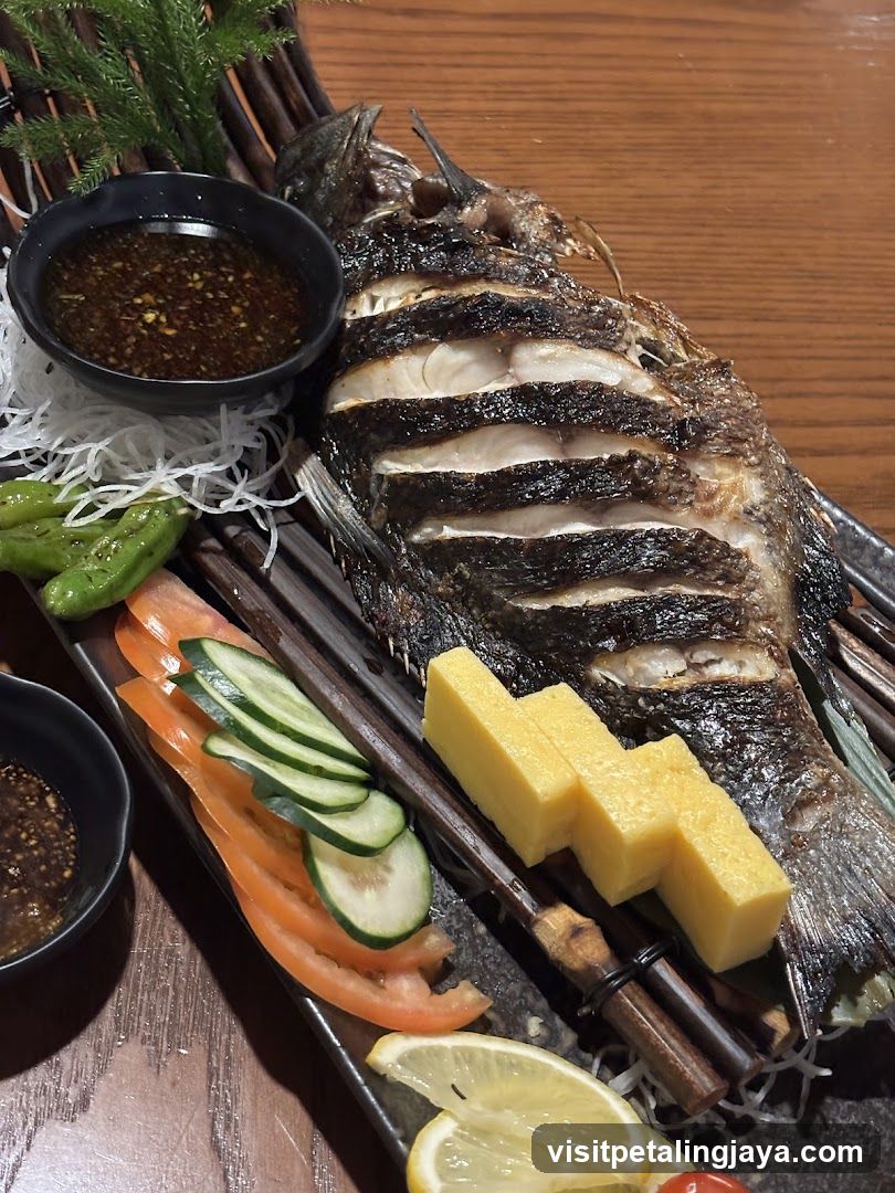 Whole Grilled Fish Platter