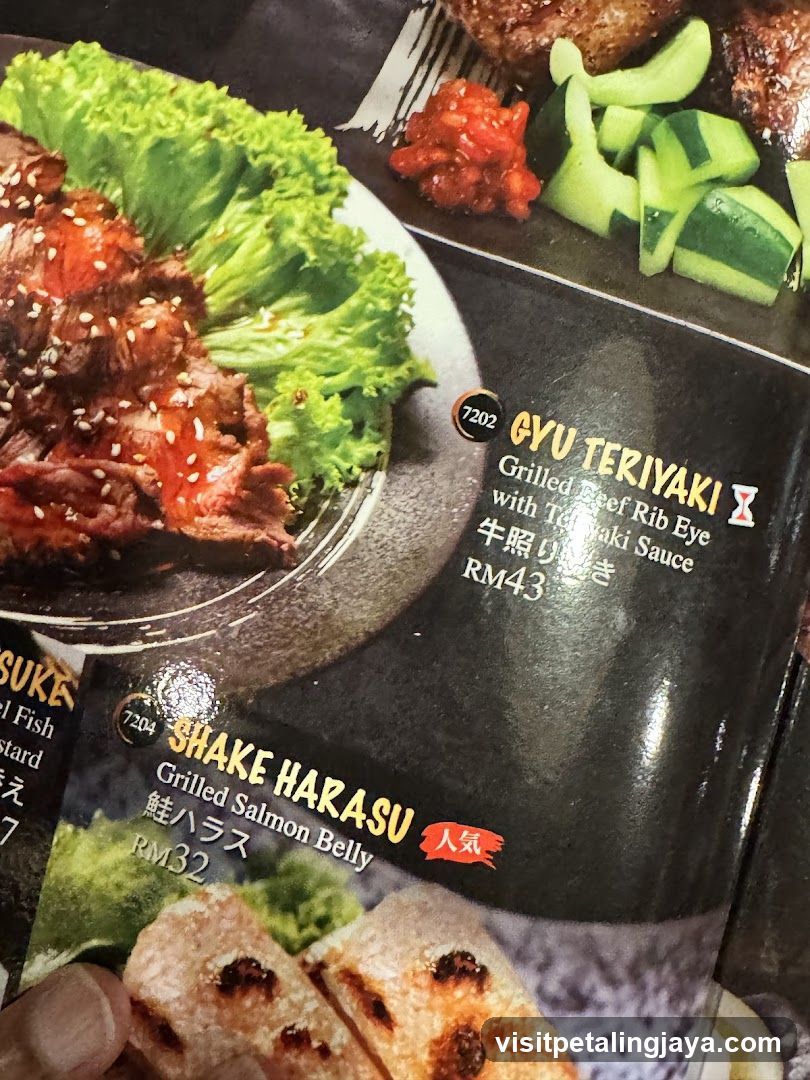 Menu Items
