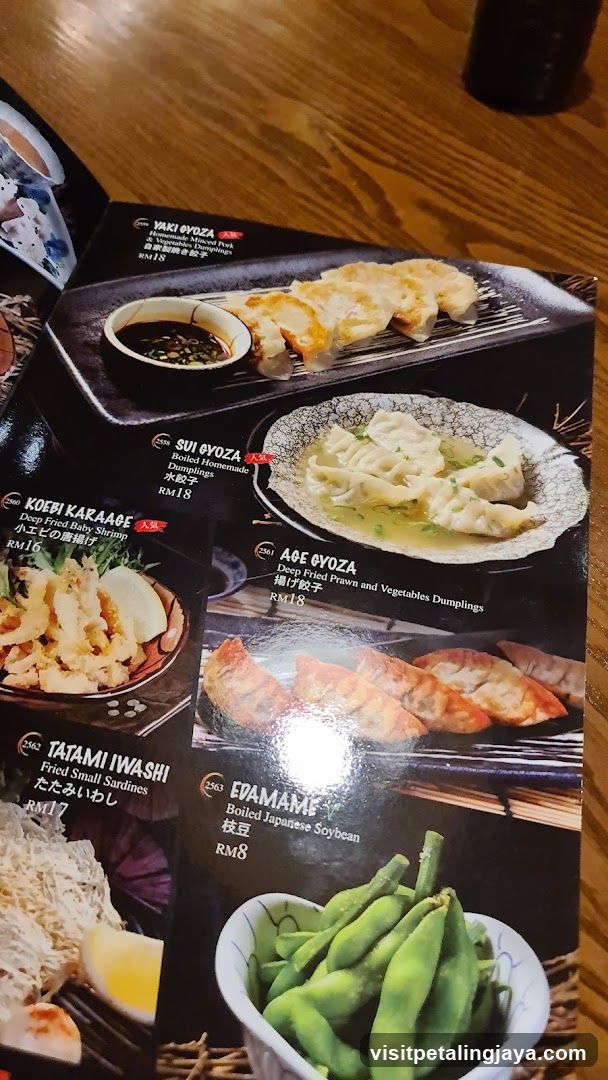 Japanese Dumplings and Appetizers