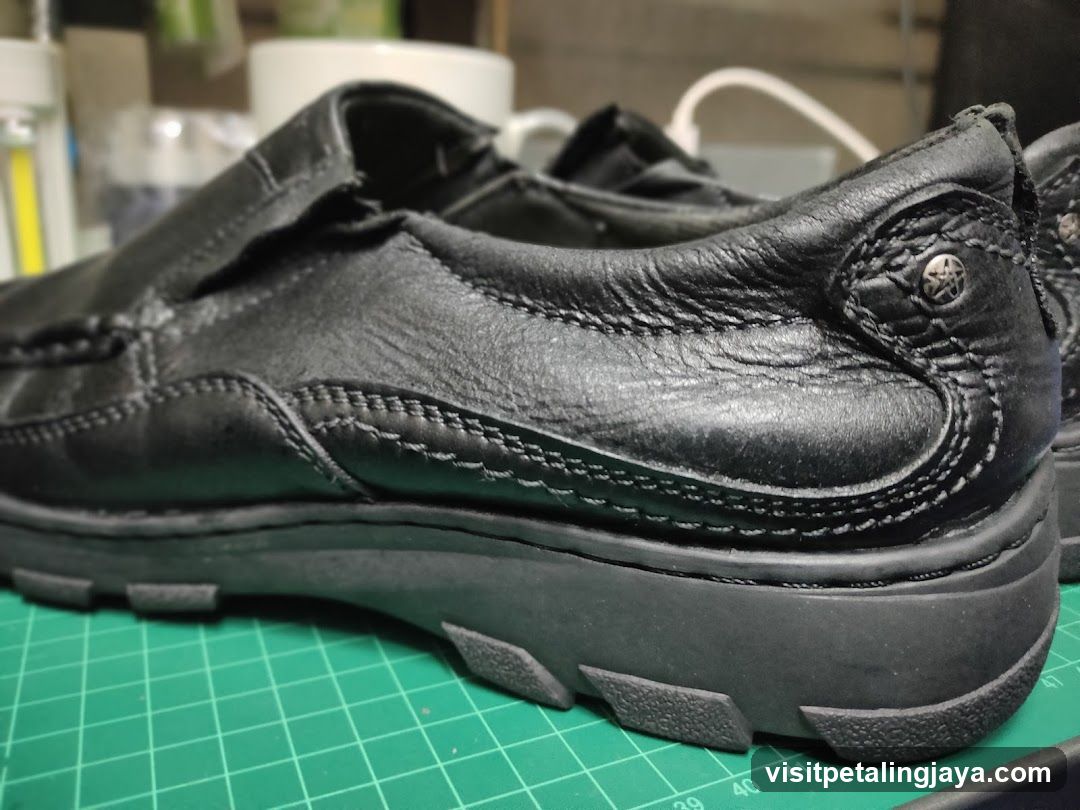 Black Leather Loafers