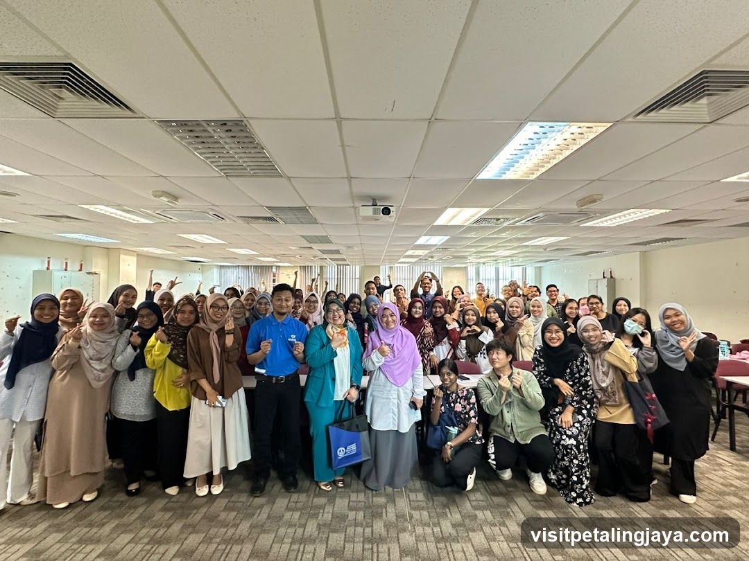 Group Photo in a Classroom