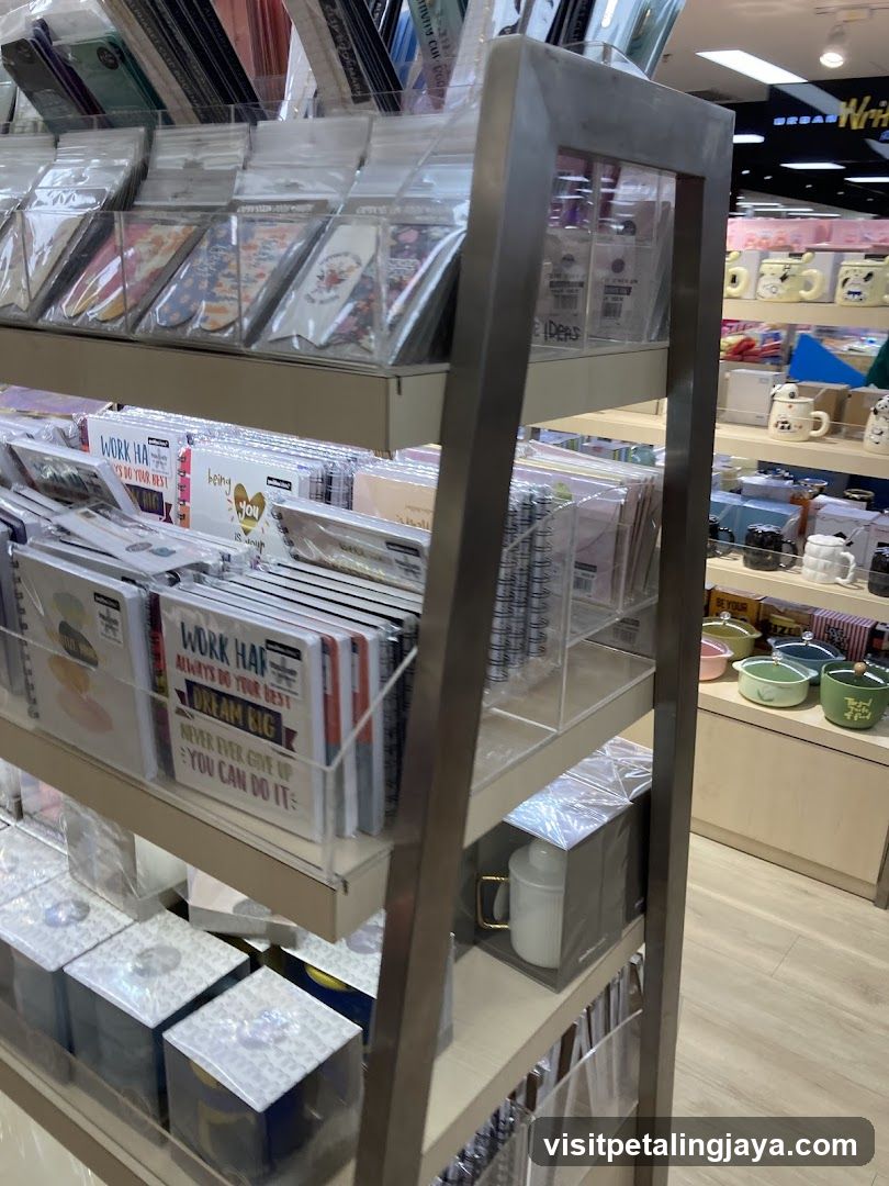 Stationery and Home Goods Display