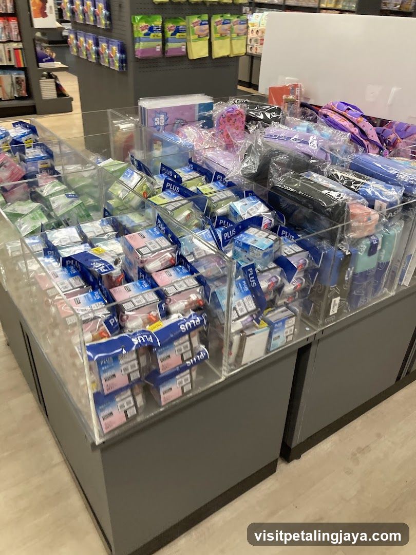 Stationery and school supplies
