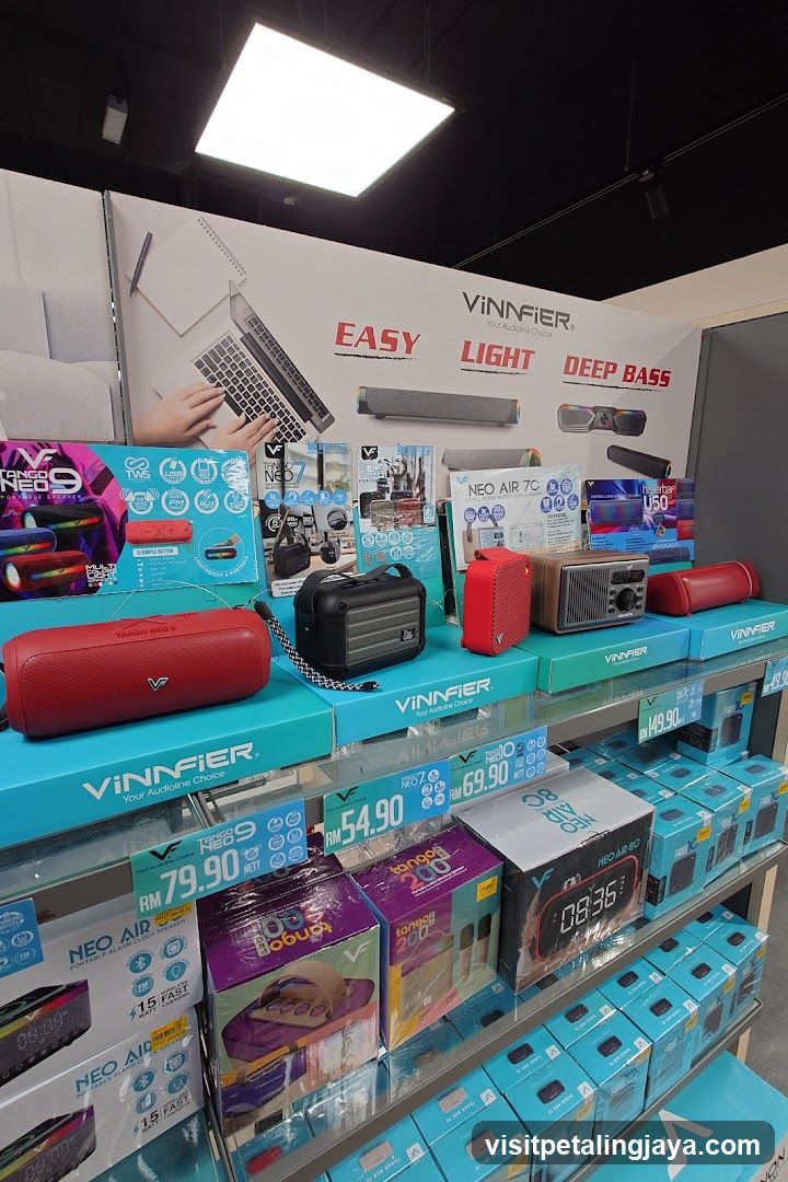 Audio Equipment Display
