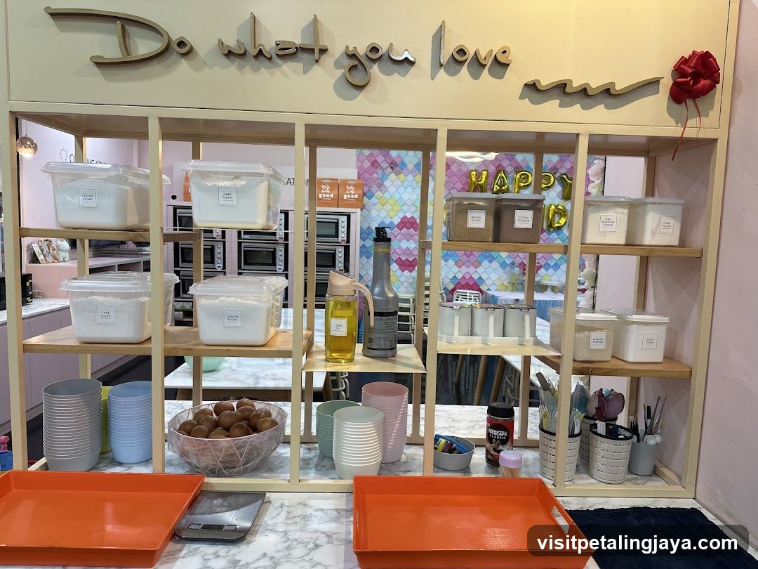 Baking Supplies Display