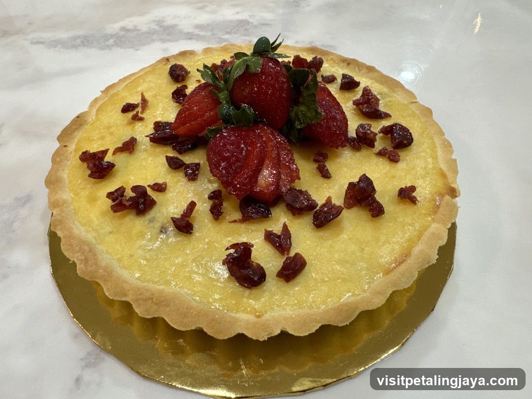 Strawberry and Cranberry Tart
