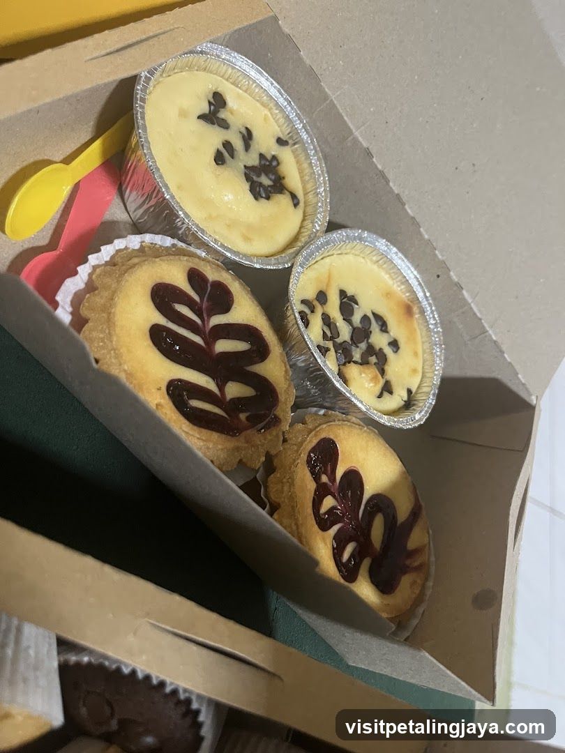 Assorted Pastries in a Box