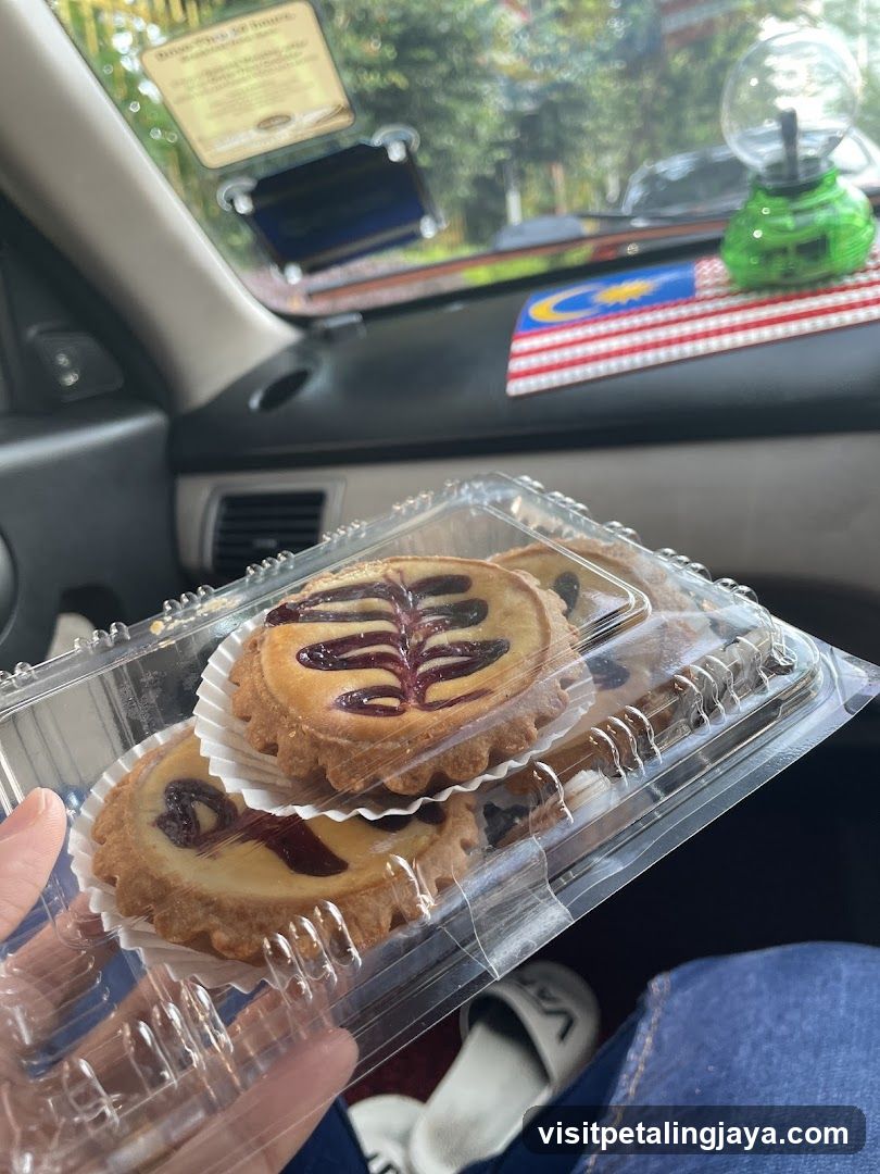 Tarts in a container